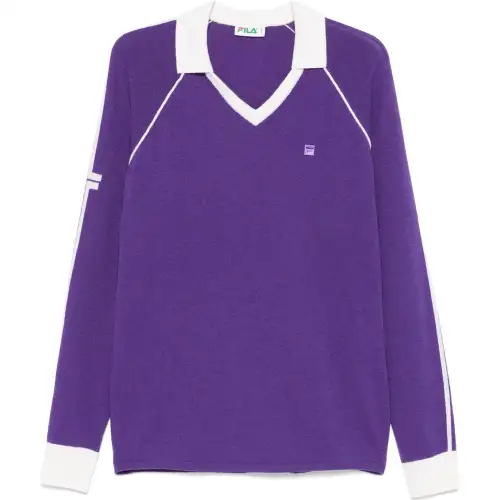 FILA Knitted Polo Sweater