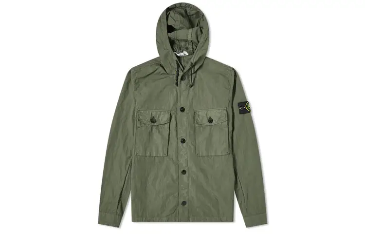 STONE ISLAND Jackets & Coats Men's Green