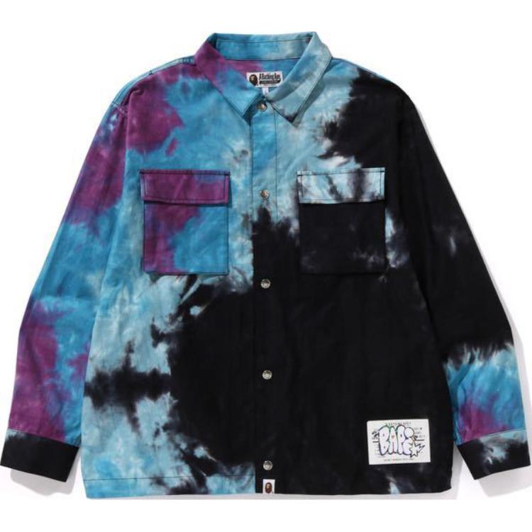 Рубашка A BATHING APE FW24 (разноцветный) — фото 4