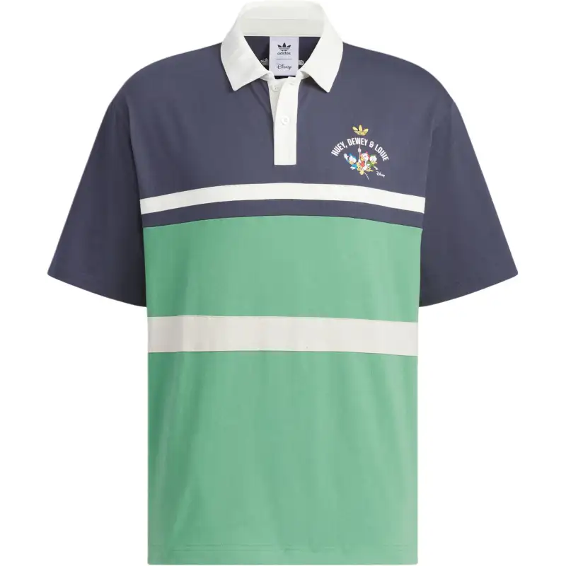 Adidas x Disney HDL POLO SS U Polo Shirt Unisex Dark Navy Blue/Green