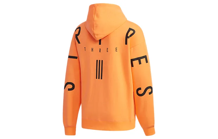Adidas Jackets Men's Orange Hooded Moderate Other