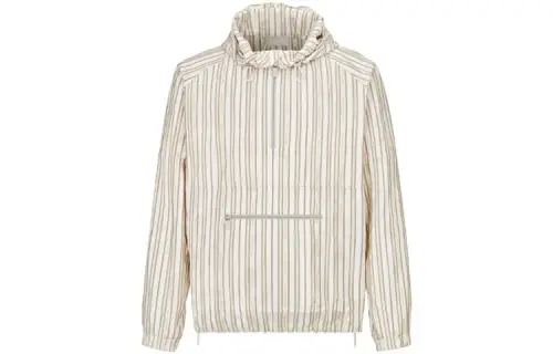 DIOR Quarterly New Products Jackets Men's White Hooded Thickened Other
