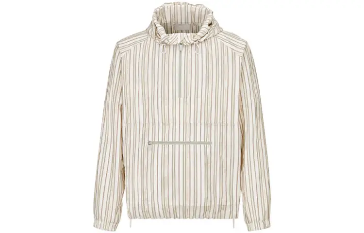 DIOR Quarterly New Products Jackets Men's White Hooded Thickened Other