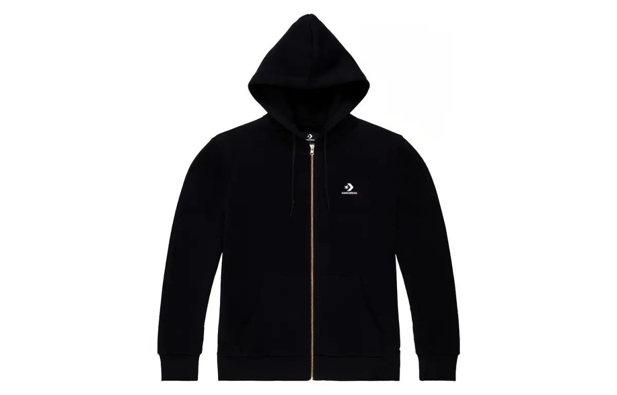 Converse Jackets Men's Black Hooded Moderate Other