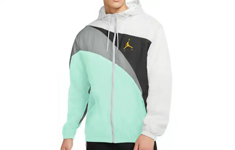 Jordan Jumpman Jackets Men's Multicolor Patchwork Hooded Moderate Other