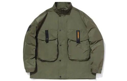 Li Ning Sports Fashion Collection Jacket Men's Dark Olive Green