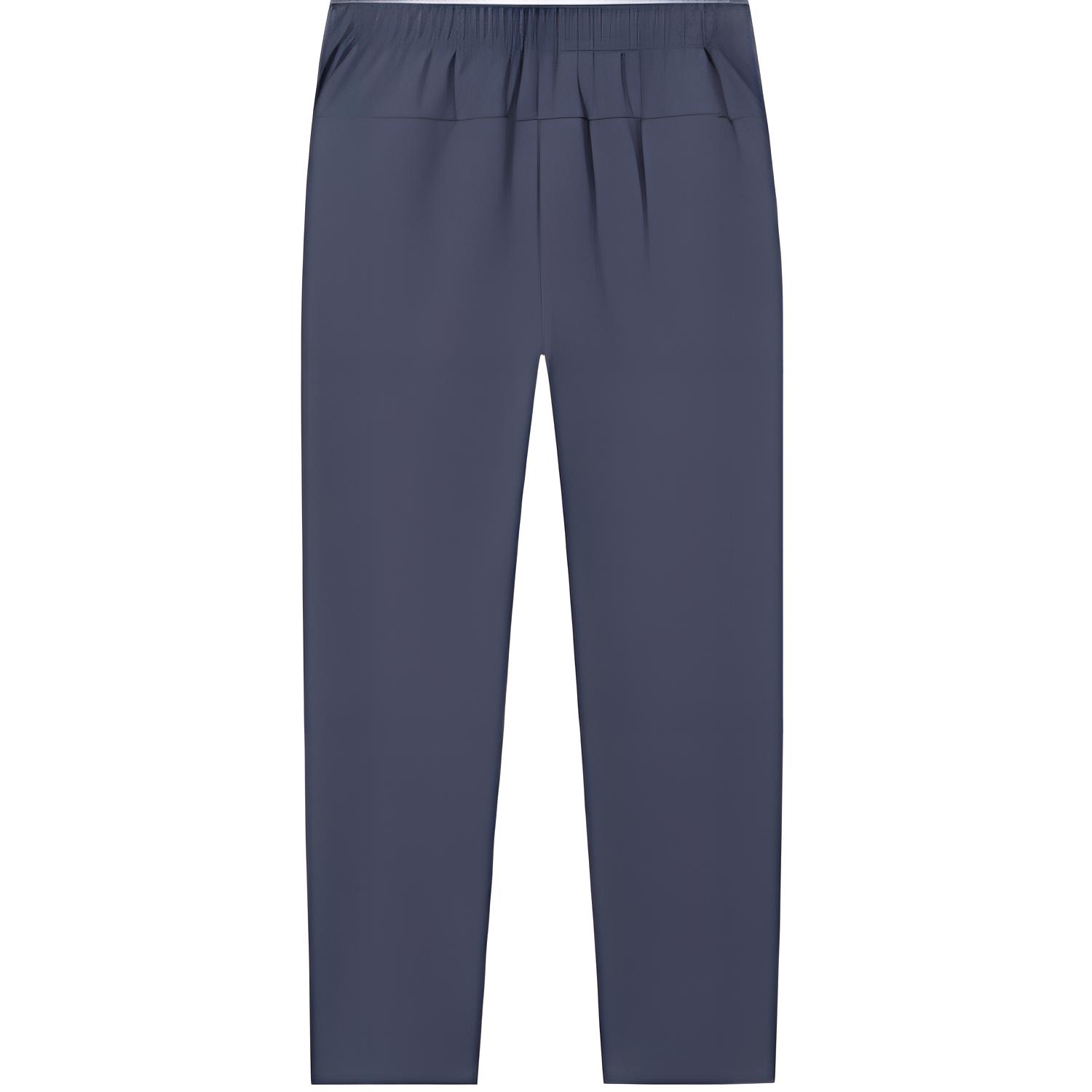 Anta Variety Training Collection Comfortable Solid Color Fleece Lined Versatile Sports Pants Men’s Men’s Gray Clothing