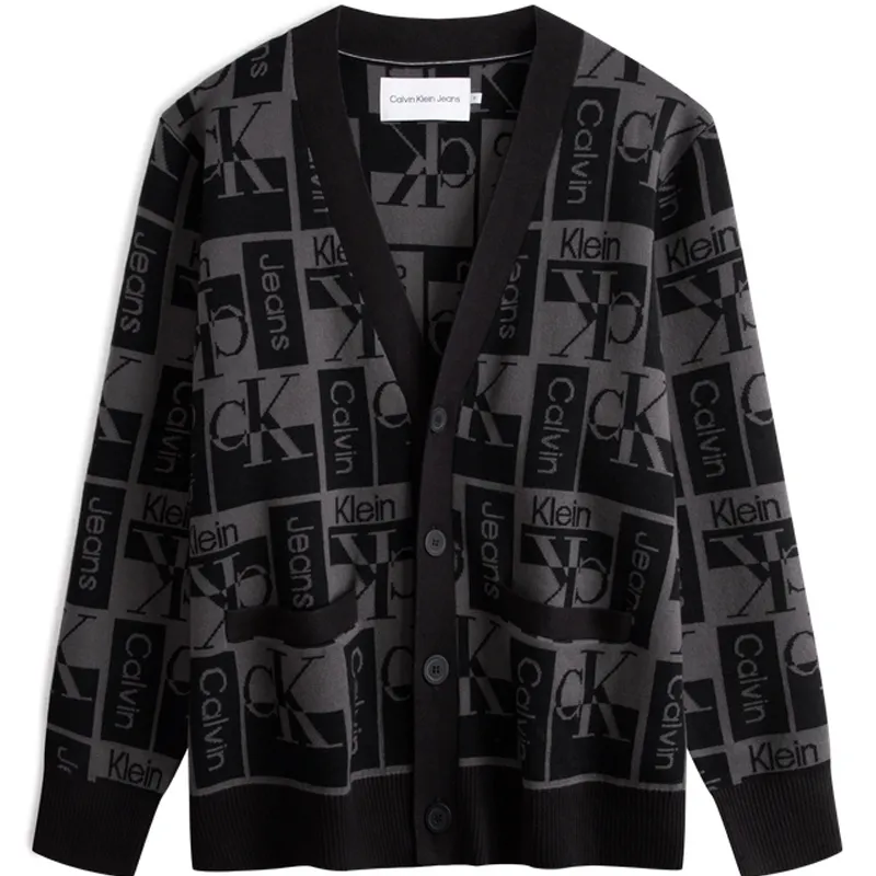 CALVIN KLEIN Knitwear Men's Space Black