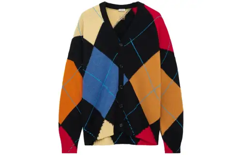 LOEWE FW23 Cashmere Sweater Men's Multicolor