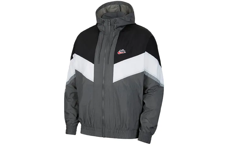 Nike Jackets Men's Gray Hooded Moderate Other