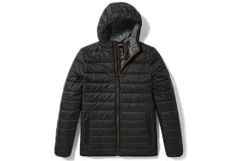 Timberland Jackets Men's Black Hooded Moderate Other