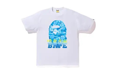 Bape Fire Camo Bape Flame Tee