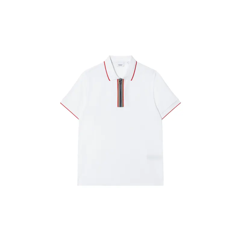 Burberry SS24 Polo Shirt Men's White
