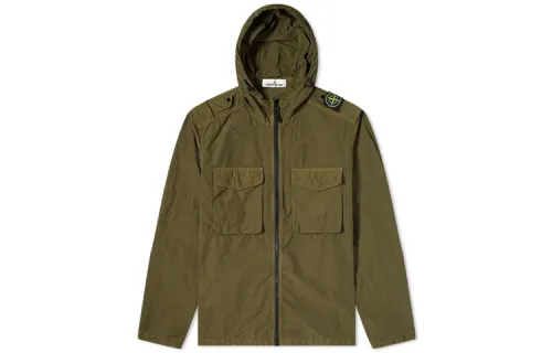 STONE ISLAND Jackets & Coats Men's Olive Green