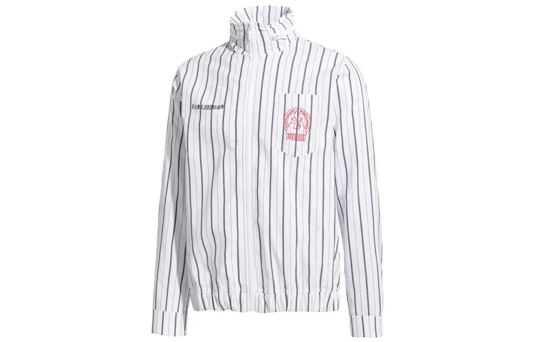 PUMA X Han Kjobenhavn Jackets Men's White Stand Collar Moderate Other