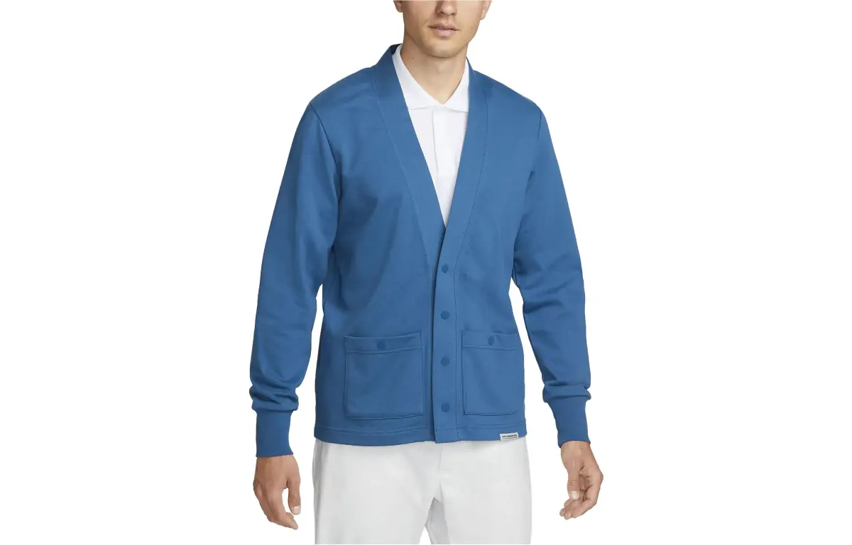 Nike Dri FIT Standard Issue Sweater Men's Blue