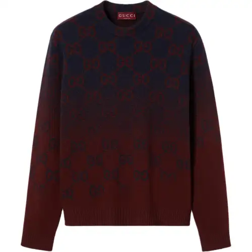 GUCCI Gg Jacquard Knit Sweater