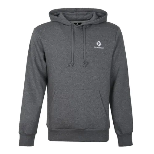 Converse Sweatshirts Men's Gray Hooded Thickened