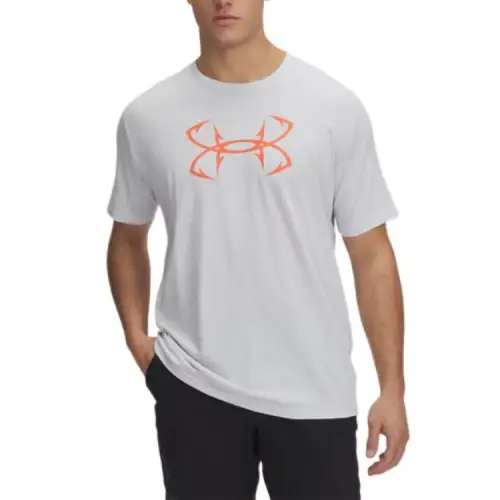 Under Armour Fish T Shirt Men's Gray