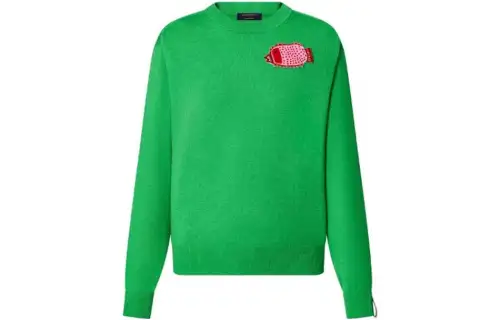 LOUIS VUITTON Sweater Men's Green