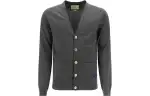 GUCCI Horsebit Detail V Neck Cardigan