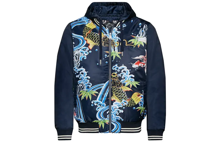EVISU Jackets Men's Hooded Moderate Other