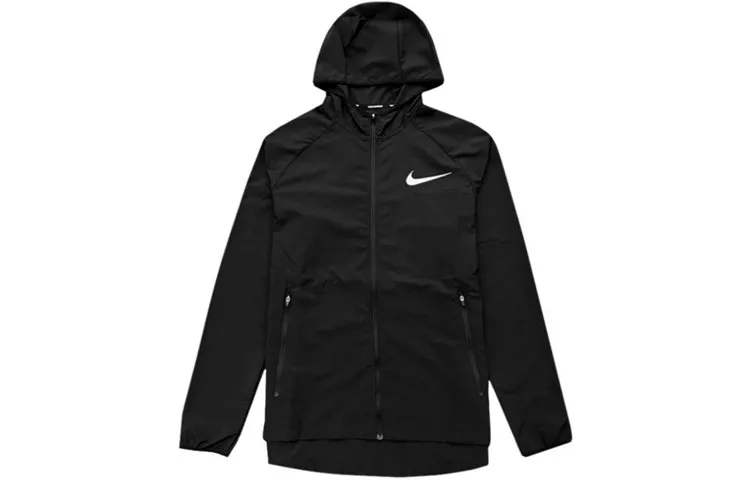 Nike Jackets Men's Black Hooded Moderate Other