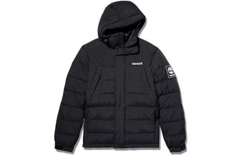 Timberland Jackets Men's Black Hooded Moderate Other