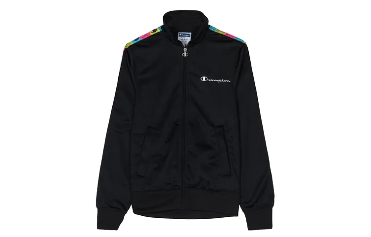 Champion Jacket US Version Unisex Black