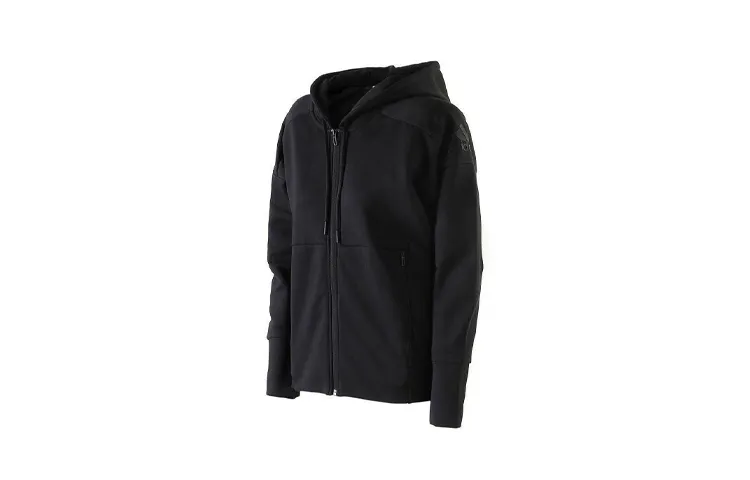 Adidas Jackets Women's Black Hooded Moderate Other