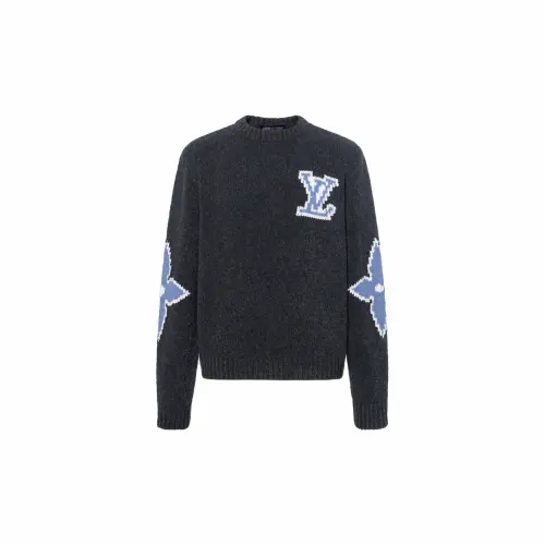 LOUIS VUITTON Chunky Wool Blend Pullover