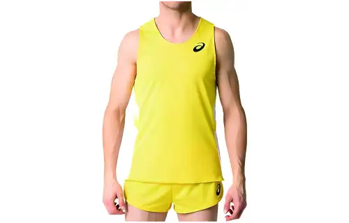ASICS Running Tank Top Men's Yellow