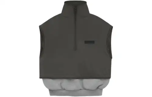 Fear Of God Essentials Nylon Fleece Mockneck Vest