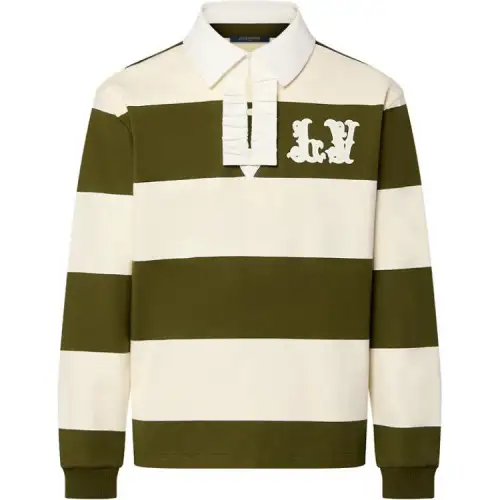 LOUIS VUITTON FW24 Polo Shirt Men's Green