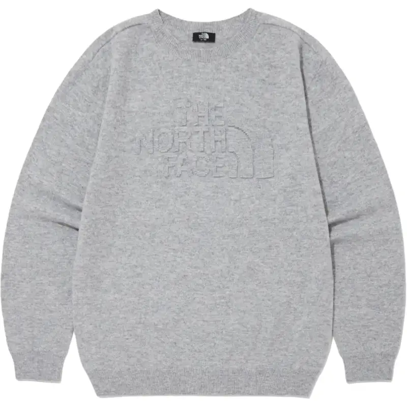 THE NORTH FACE MERINO AIRWOOL CREWNECK Sweater Men's Light Gray
