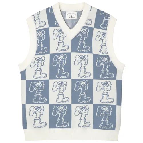 MIND ERROR Tank Tops Unisex V Neck Moderate Other