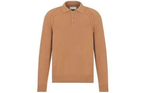 DIOR SS24 Cashmere Sweater Men's Brown