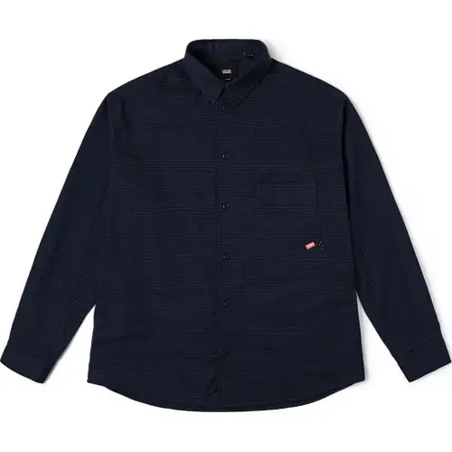 Vans Shirts Men's Dark Blue Lapel Moderate Other