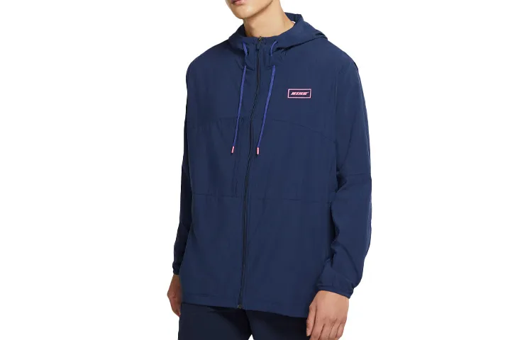 Nike Jackets Men's Dark Navy Blue Hooded Moderate Other