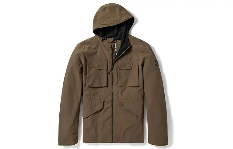 Timberland Jackets Men's Chocolate Hooded Moderate Other