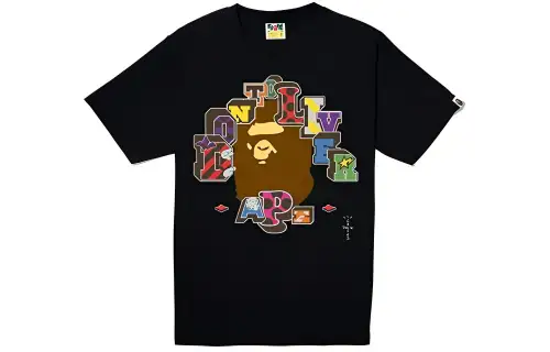 A BATHING APE Head Series T Shirt Men's