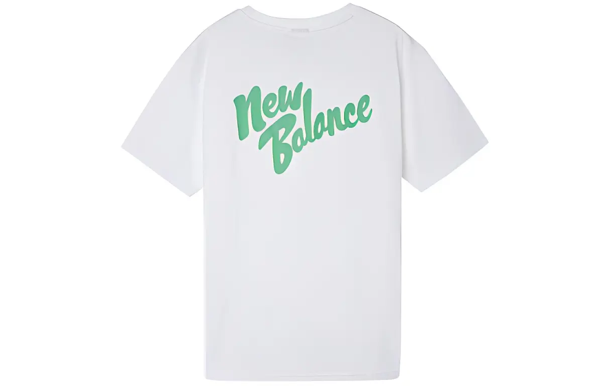 New Balance T Shirt Unisex White