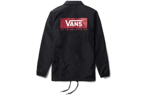 Vans Jackets Unisex Black Lapel Moderate Other