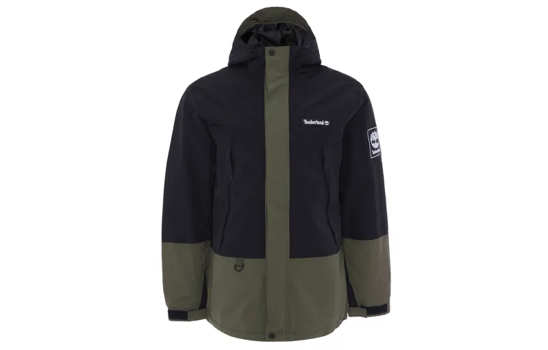 Timberland Jackets Men's Black Green Hooded Moderate Other