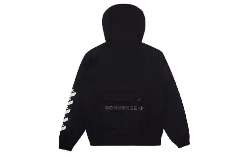 Converse Jackets Men's Black Hooded Moderate Other