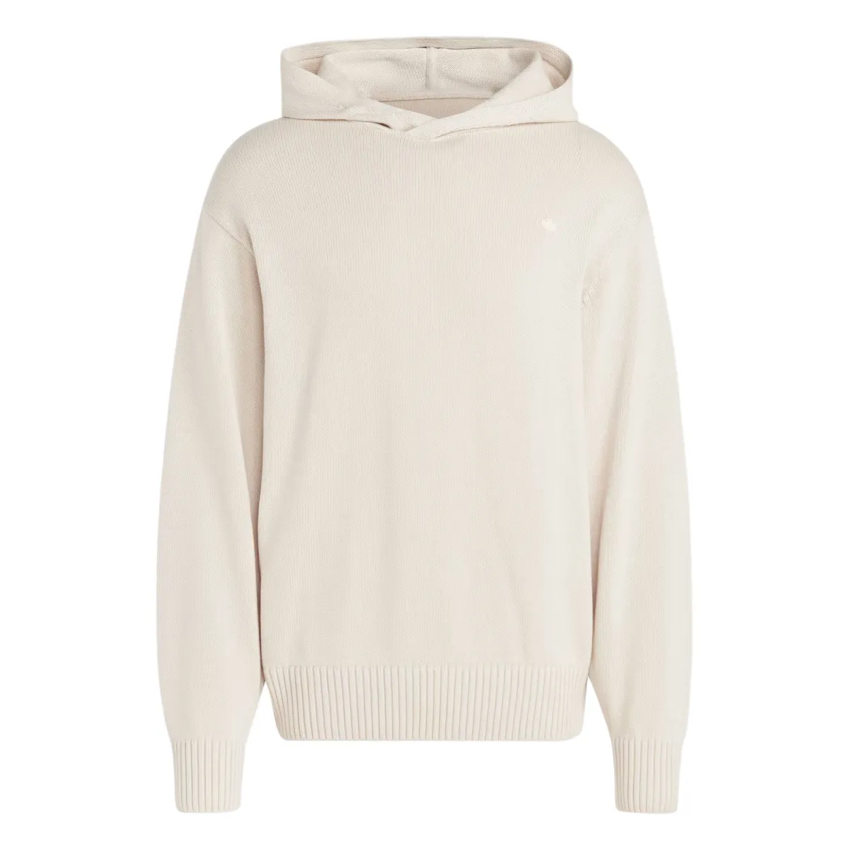 Adidas Originals Knitwear Men's Miracle White Hooded Moderate Straight Fit