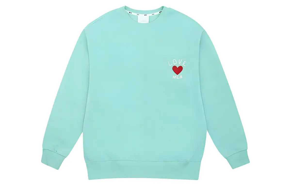 MLB Sweatshirts Unisex Mint Crew Neck Moderate