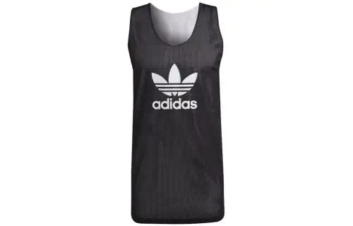 Adidas Originals ADICOLOR CLASSICS Tank Tops Men's Black/White Crew Neck Moderate Straight Fit