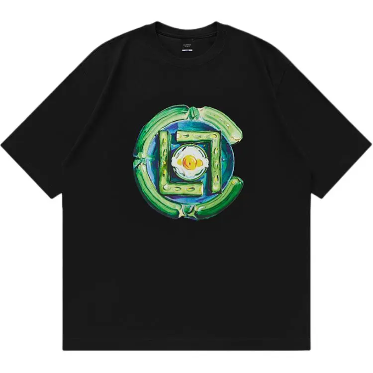 CLOT T Shirts Men's Crew Neck Moderate Straight Fit
