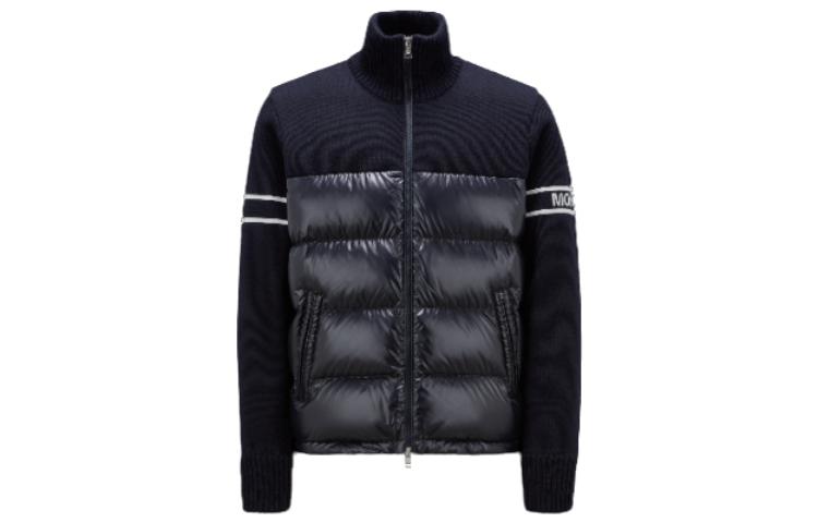 Мужской кардиган Moncler (темно-синий)